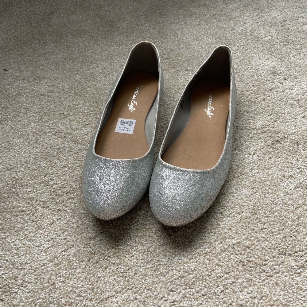 Sparkly flats